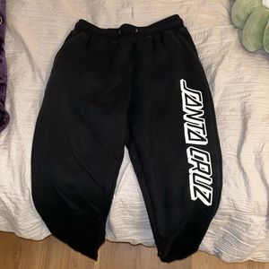 SANTA CRUZ JOGGERS BLACK